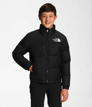 Black The North Face 1996 Retro Nuptse Boys' Puffer Jacket | MALAYSIA FDAISE