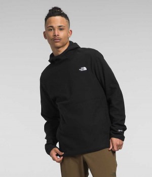 Black The North Face Alpine Polartec® 100 Men's Pullover | MALAYSIA WYPSBR