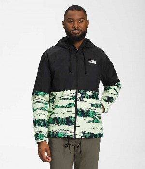 Black The North Face Antora Hoodie Men's Rain Jacket | MALAYSIA RQTUDN