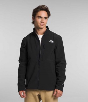 Black The North Face Apex Bionic 3 Men's Softshell Jacket | MALAYSIA RVKTFU