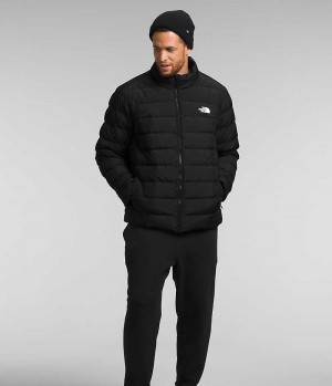 Black The North Face Big Aconcagua 3 Men's Puffer Jacket | MALAYSIA NFCTGK