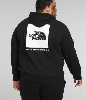 Black The North Face Big Box NSE Pullover Men's Hoodie | MALAYSIA UMPNCY