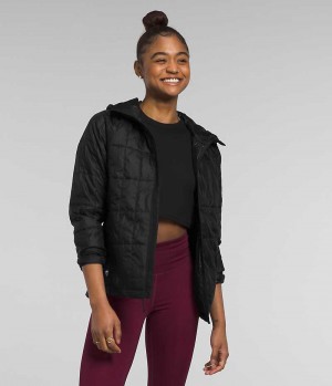 Black The North Face Circaloft Hoodie Women's Puffer Jacket | MALAYSIA FKUZTY