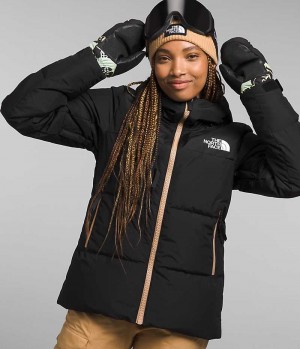 Black The North Face Corefire Windstopper® Women's Puffer Jacket | MALAYSIA GUYCNA