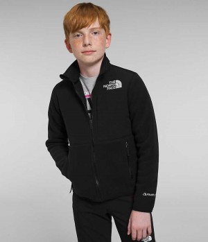 Black The North Face Denali Boys' Fleece Jacket | MALAYSIA ZCXINO