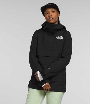 Black The North Face Driftview Anorak Women's Insulated Jacket | MALAYSIA GPENJB