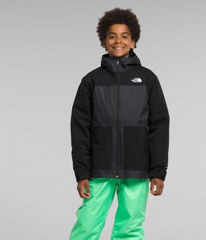 Black The North Face Freedom Triclimate® Boys' Insulated Jacket | MALAYSIA EMADVO