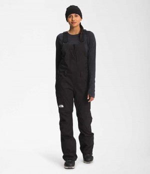 Black The North Face Freedom Women's Bib Pants | MALAYSIA DYKTUO