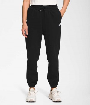 Black The North Face Half Dome Women's Fleece Pants | MALAYSIA XPLJZR