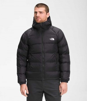 Black The North Face Hydrenalite™ Hoodie Men's Puffer Jacket | MALAYSIA VCIDGE