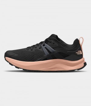 Black The North Face Hypnum Women's Hiking Shoes | MALAYSIA QURKPH