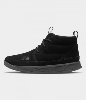 Black The North Face NSE Chukkas Suede Women's Winter Boots | MALAYSIA NFBJGP