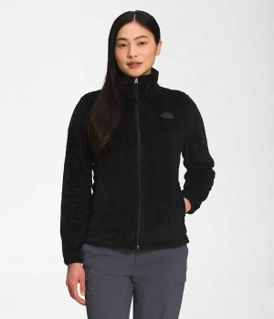 Black The North Face Osito Women's Fleece Jacket | MALAYSIA IYXALF