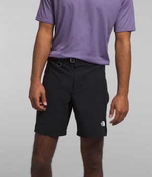 Black The North Face Paramount Pro Men's Shorts | MALAYSIA WPQANZ