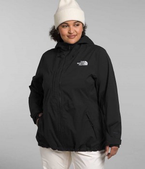 Black The North Face Plus Freedom Stretch Women's Insulated Jacket | MALAYSIA YGDECT