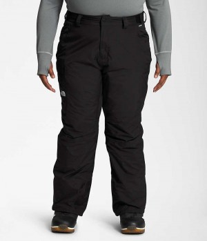 Black The North Face Plus Freedom Women's Insulated Pants | MALAYSIA CWYTRE