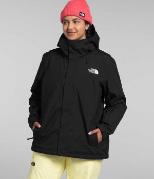 Black The North Face Plus Freedom Women's Insulated Jacket | MALAYSIA OVXJEB