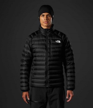 Black The North Face Summit Breithorn Men's Puffer Jacket | MALAYSIA QVWZCI