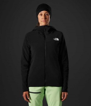 Black The North Face Summit Series Casaval Hoodie Women's Hybrid Jacket | MALAYSIA RDQUNI