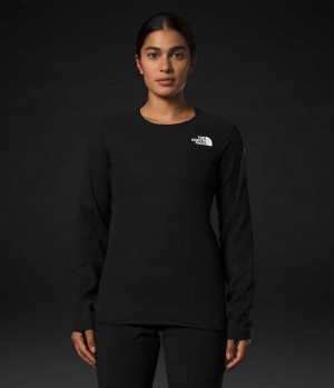 Black The North Face Summit Series FUTUREFLEECE™ Crew Women's Pullover | MALAYSIA GEDUWT