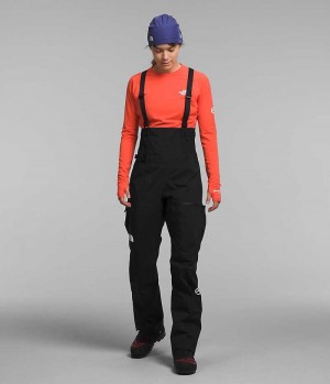 Black The North Face Summit Series Pumori GTX Pro Women's Bib Pants | MALAYSIA IHZPRN