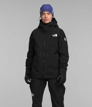 Black The North Face Summit Series Pumori GTX Pro Women's Insulated Jacket | MALAYSIA NLRDSQ