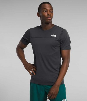 Black The North Face Sunriser Short Sleeve Men's T-Shirt | MALAYSIA XRBODY