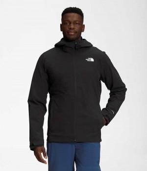 Black The North Face ThermoBall™ Eco Triclimate® Men's Insulated Jacket | MALAYSIA DEKTQP