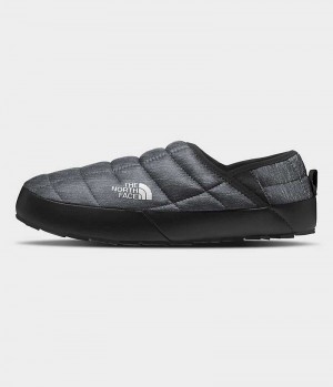 Black The North Face ThermoBall™ Traction V Men's Mules | MALAYSIA PWMSJF