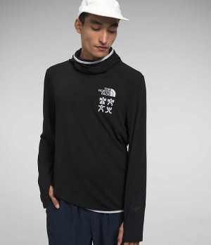 Black The North Face Trailwear Cerro Alto Men's Hoodie | MALAYSIA OPTABY