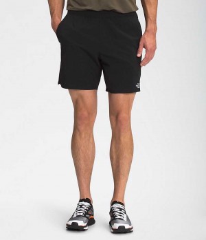 Black The North Face Wander Men's Shorts | MALAYSIA YFSDLQ