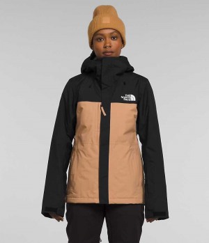 Black / Khaki The North Face Freedom Women's Insulated Jacket | MALAYSIA YCFZRJ