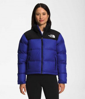 Blue The North Face 1996 Retro Nuptse Women's Puffer Jacket | MALAYSIA LTUWKO