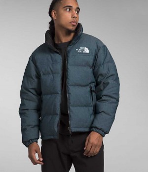 Blue The North Face ’92 Reversible Nuptse Men's Puffer Jacket | MALAYSIA OSCYIX