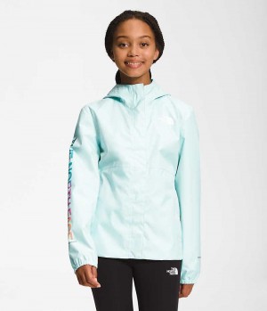 Blue The North Face Antora Girls' Rain Jacket | MALAYSIA HCEBZX