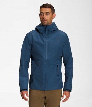 Blue The North Face Dryzzle FUTURELIGHT™ Men's Rain Jacket | MALAYSIA CSZLFG