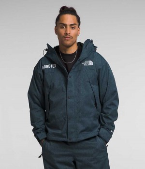 Blue The North Face GTX Mountain Men's Insulated Jacket | MALAYSIA CHYQBD