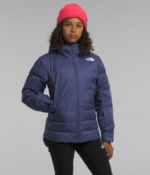 Blue The North Face Pallie Girls' Puffer Jacket | MALAYSIA YFOTHQ