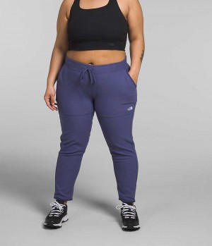 Blue The North Face Plus Alpine Polartec® 100 Women's Fleece Pants | MALAYSIA XECIWM