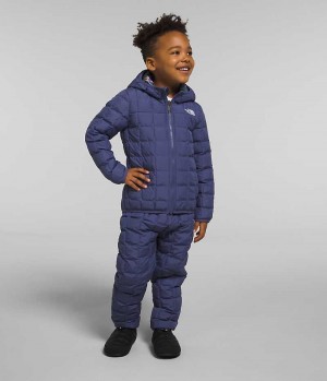 Blue The North Face Reversible ThermoBall™ Hooded Boys' Puffer Jacket | MALAYSIA DWCHTU