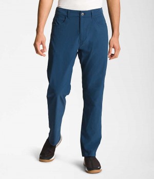 Blue The North Face Sprag 5-Pocket Men's Pants | MALAYSIA LAPIKO