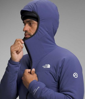 Blue The North Face Summit Series Casaval Hoodie Men's Hybrid Jacket | MALAYSIA XTOEAF