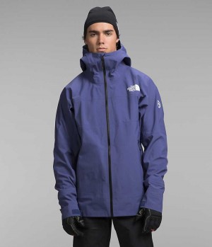 Blue The North Face Summit Series Chamlang FUTURELIGHT™ Men's Rain Jacket | MALAYSIA UDALZO