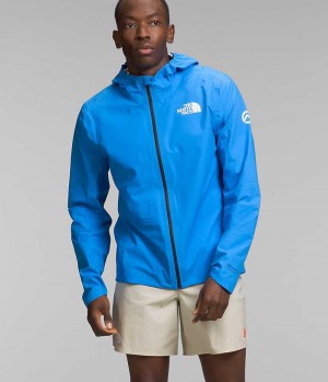 Blue The North Face Summit Series Superior FUTURELIGHT™ Men's Rain Jacket | MALAYSIA SJLREI