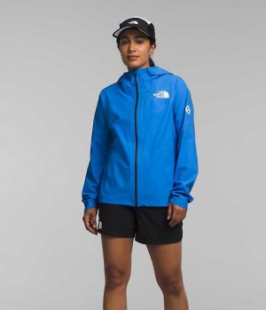 Blue The North Face Summit Series Superior FUTURELIGHT™ Women's Rain Jacket | MALAYSIA MCSRDA