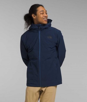 Blue The North Face ThermoBall™ Eco Triclimate® Men's Insulated Jacket | MALAYSIA RLETGH