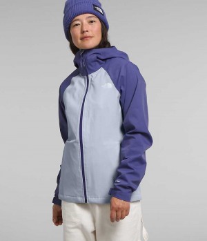 Blue The North Face Valle Vista Stretch Women's Rain Jacket | MALAYSIA LJRCOM