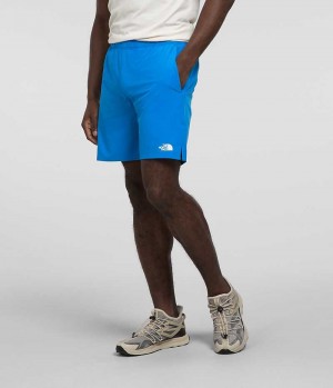 Blue The North Face Wander Men's Shorts | MALAYSIA JQTKHV