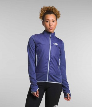 Blue The North Face Winter Warm Pro Women's Fleece Jacket | MALAYSIA TOBJEA