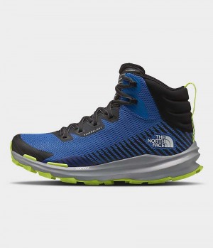 Blue / Black The North Face VECTIV™ Fastpack Mid FUTURELIGHT™ Men's Hiking Boots | MALAYSIA GHSDJL